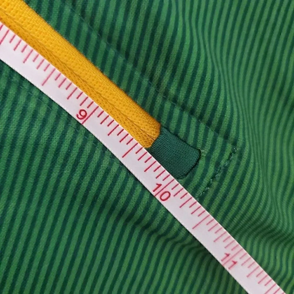 Men's MAJESTIC Green Bay Packers NFL Cool Base Quarter Zip Pullover Shirt SZ XL‎ - Picture 7 of 8